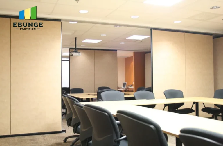 folding partition procurement top hung track system
