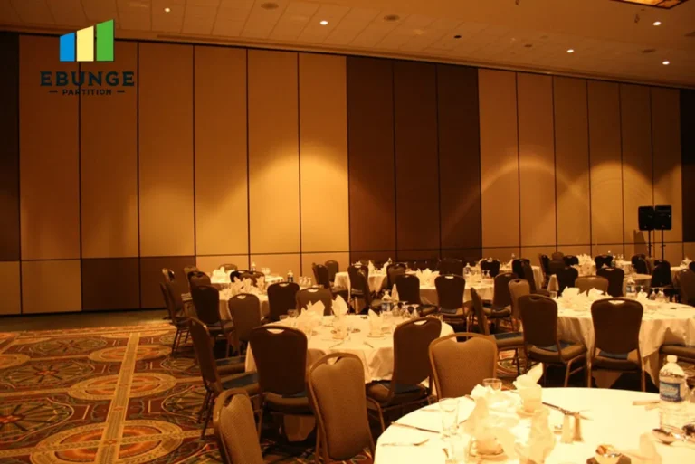 exhibition sliding partition finishes for hotel ballroom