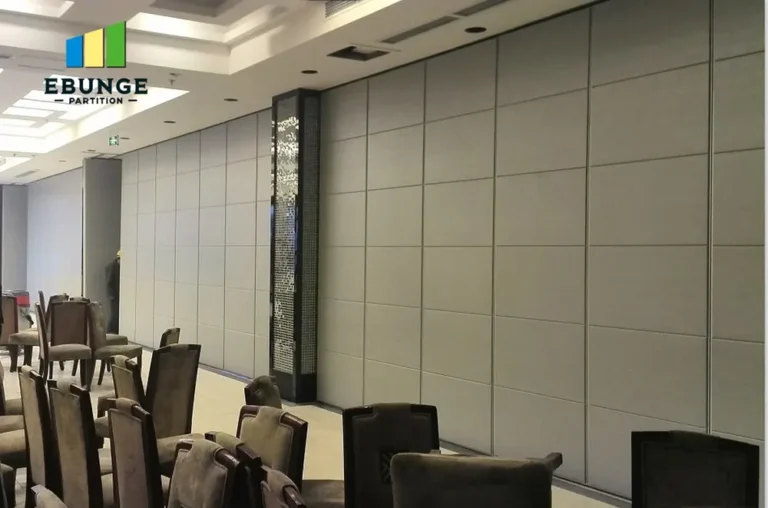 various finishes of movable partition walls