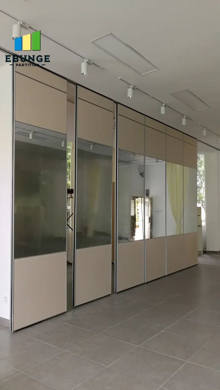 movable partition wall system for conference room project