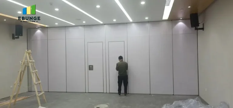 folding partition wall outdoor top hung track system