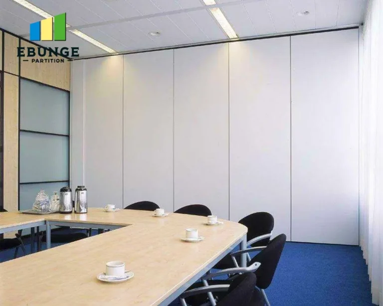 folding wall system for conference room project
