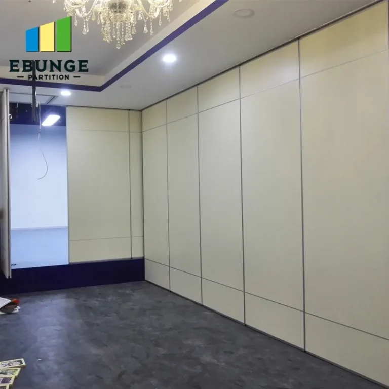 sliding partitions in a modern hospital consultation room