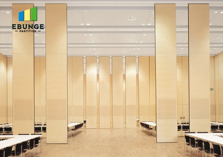 folding partition procurement top hung track system