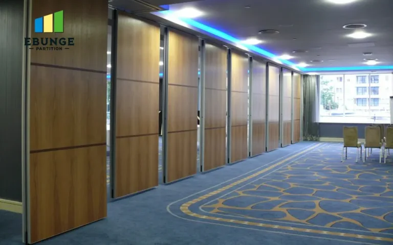 movable partition structural coordination for conference room project
