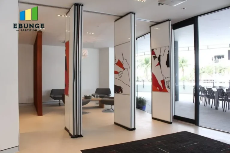 sliding partition wall panels for conference room project