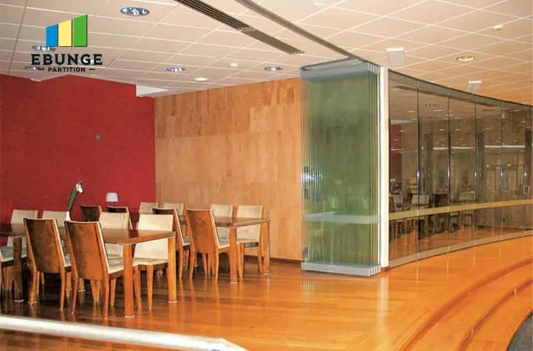 movable partition stacking layout for conference room project