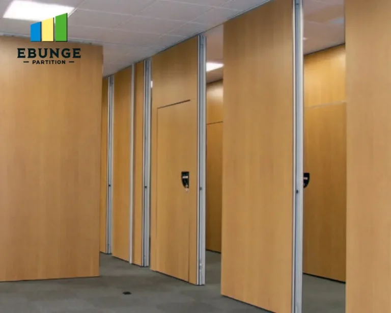 different finish options for ebunge partition wall