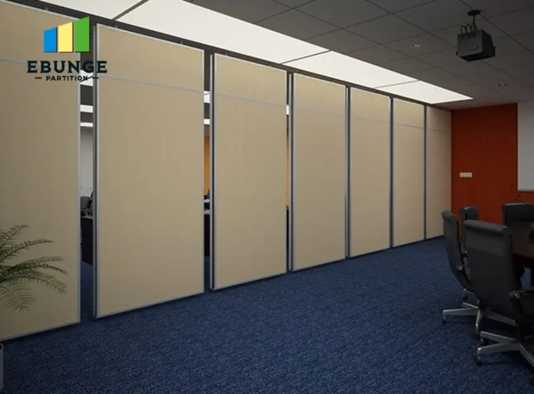 folding partition checklist for hotel ballroom