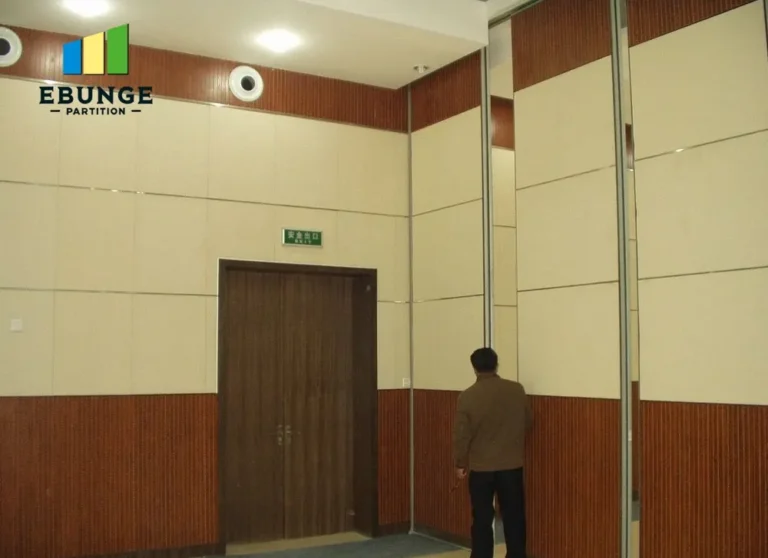 hospital sliding partition planning for conference room project