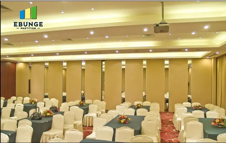 movable partition stacking layout commercial project example