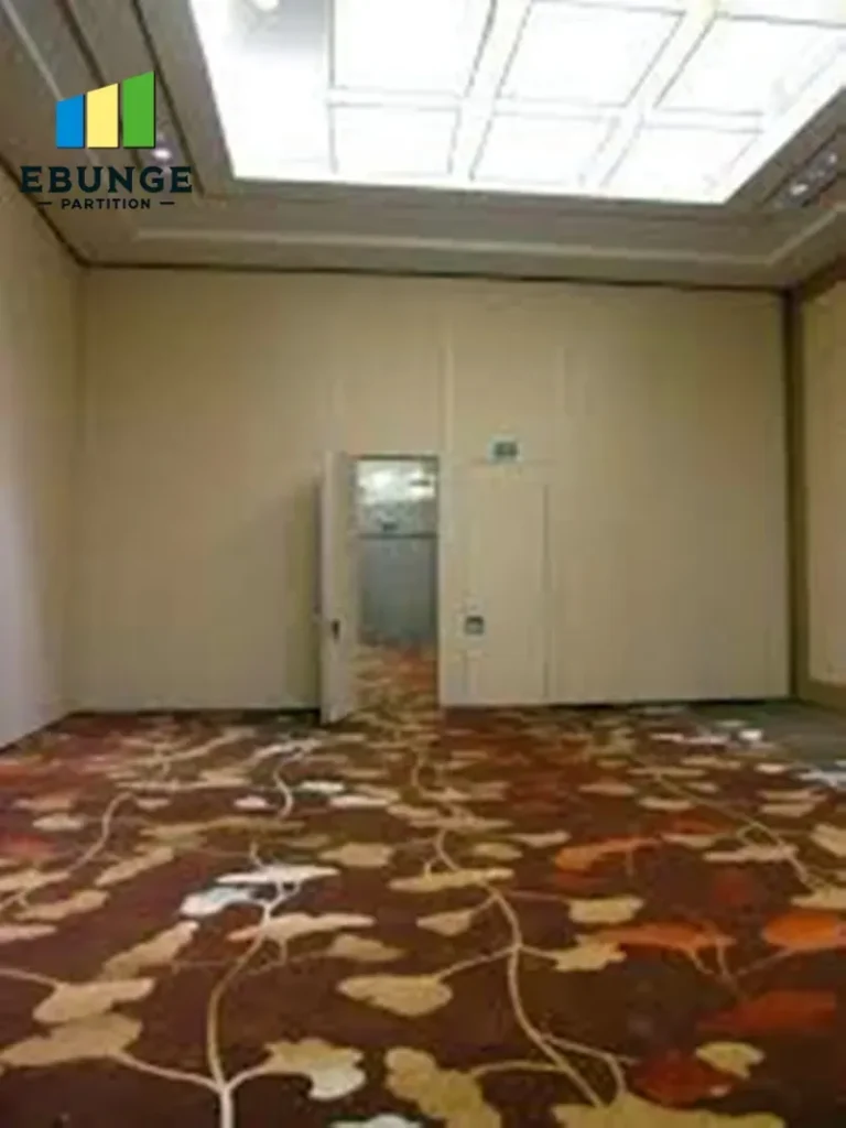 movable partition pass door planning top hung track system