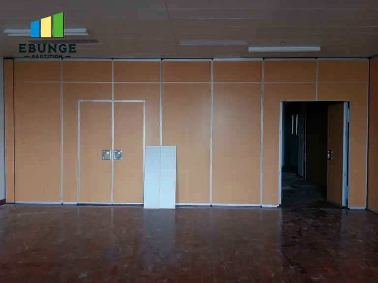 sliding partitions for rooms top hung track system