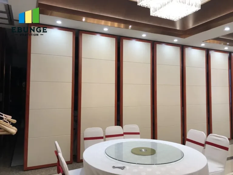 folding wall system top hung track system