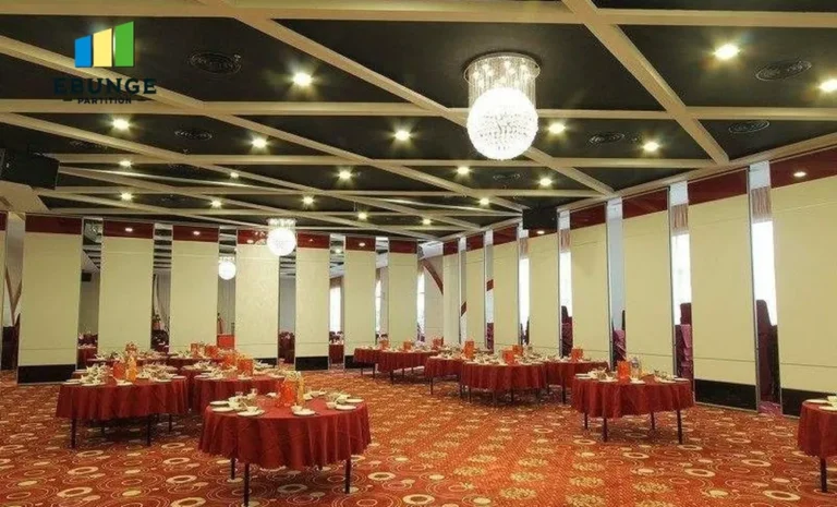 exhibition movable partition cost commercial project example