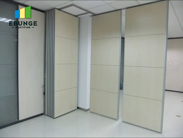 movable walls for gallery creating flexible training center layout