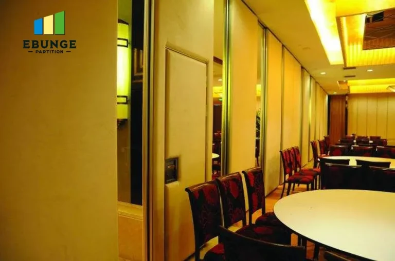 movable partition stacking layout commercial project example