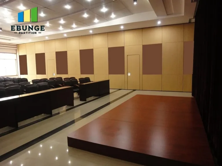 folding partition walls for office top hung track system