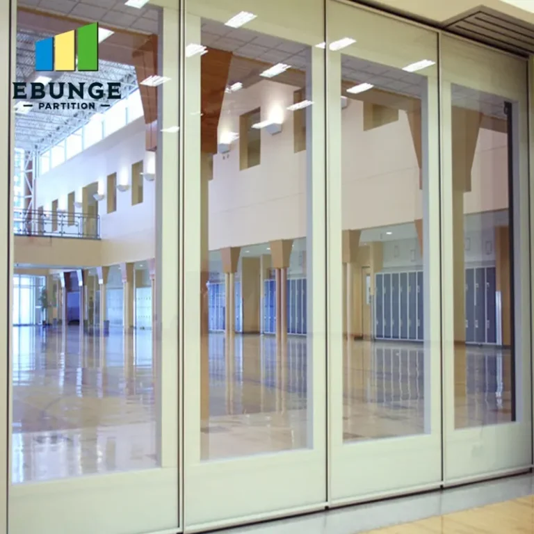 sliding partition wall planning for hotel ballroom