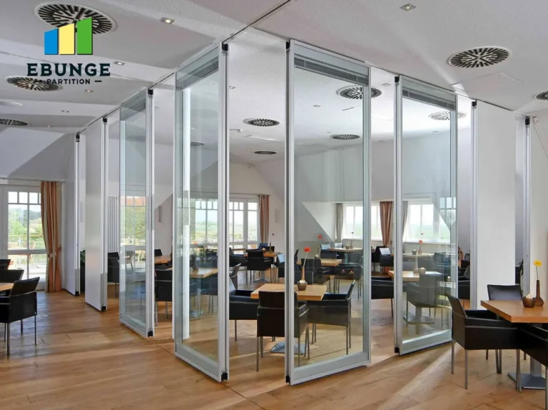 folding partition procurement top hung track system