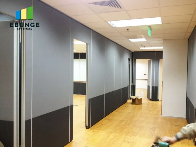 folding partition wall design criteria commercial project example