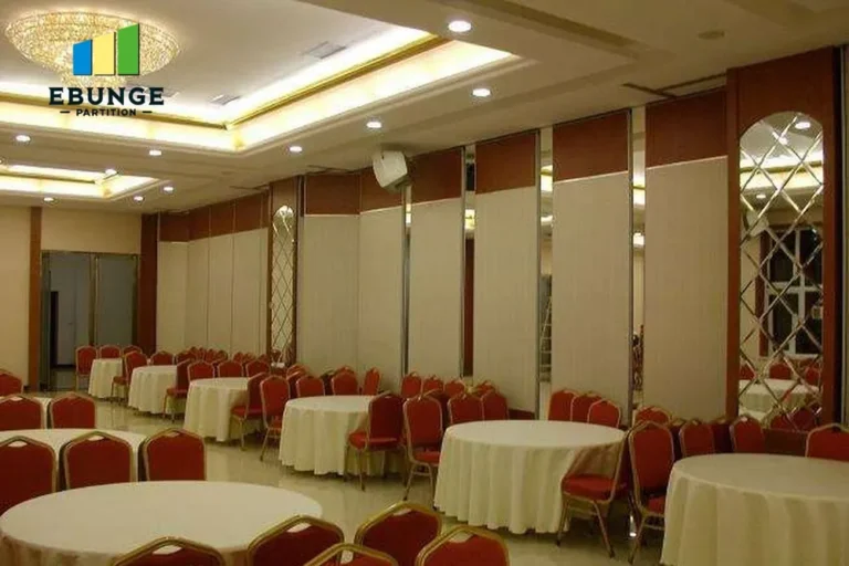 movable partition stacking layout for conference room project