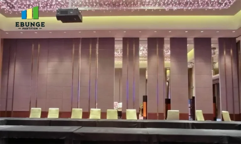 folding movable partition commercial project example