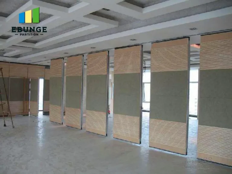 modular partition wall system panel stacking layout