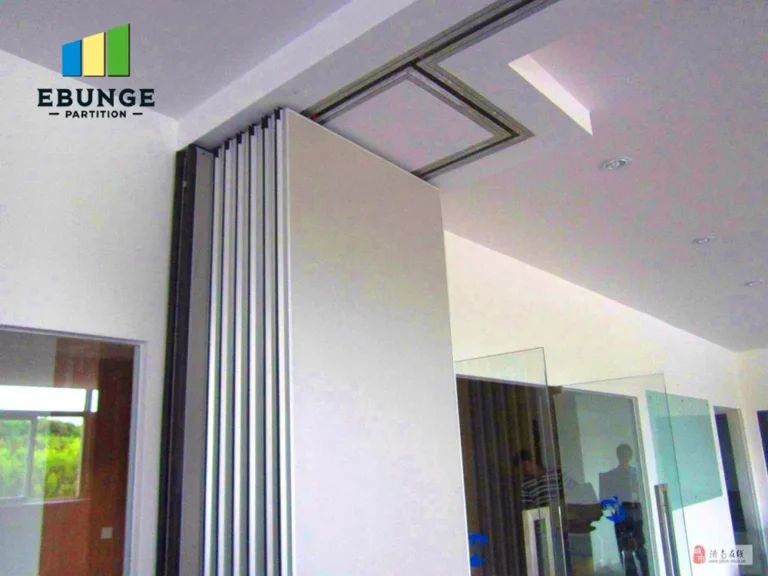sliding folding partition price top hung track system