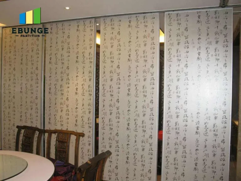 movable partition quotation checklist top hung track system