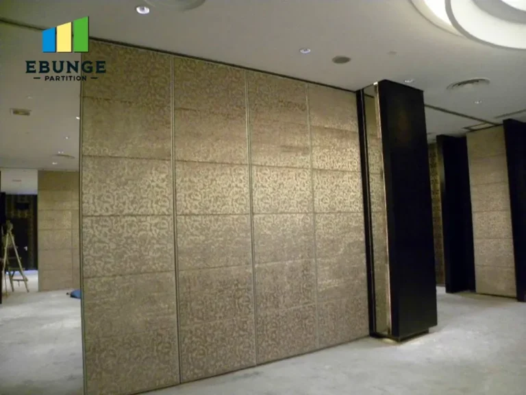 sliding partition wall maintenance planning for conference room project