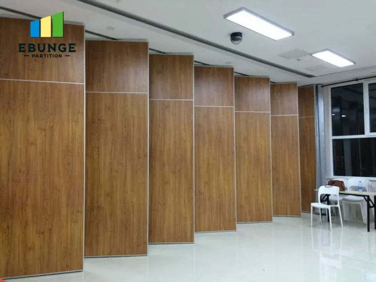folding partition procurement top hung track system