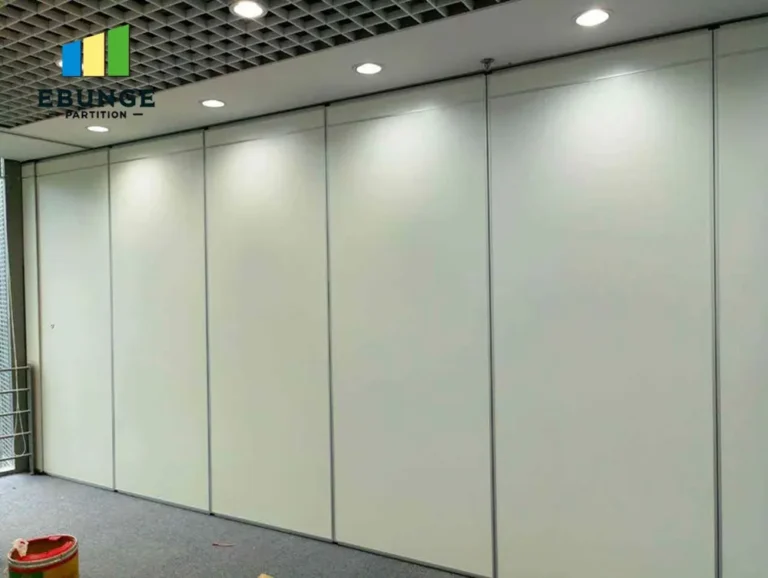 sliding partition wall cost top hung track system
