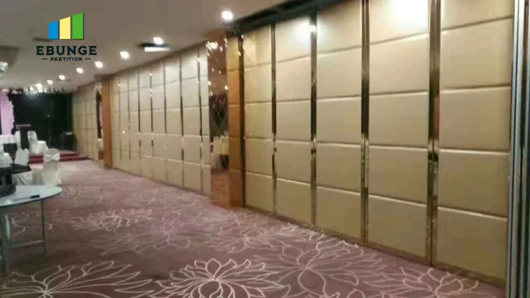 sliding partition wall for balcony top hung track system