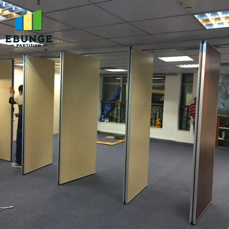 folding partition wall outdoor top hung track system