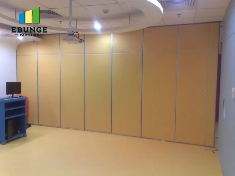 movable partition system commercial project example