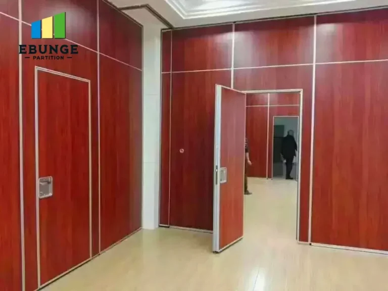 folding partition procurement top hung track system