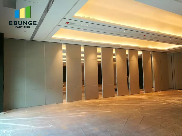 sliding partition supplier evaluation for conference room acoustic movable wall
