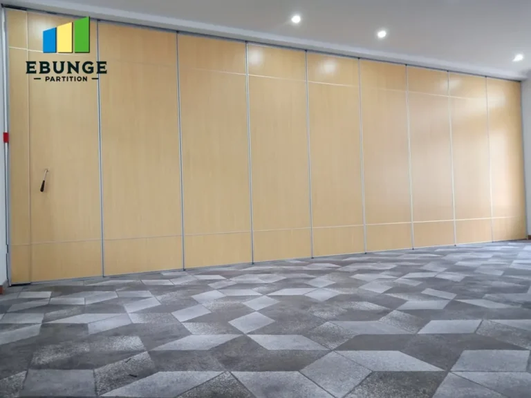 sliding partition supplier evaluation commercial project example