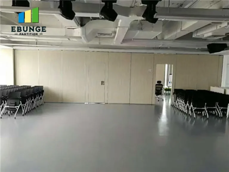 exhibition movable partition cost commercial project example