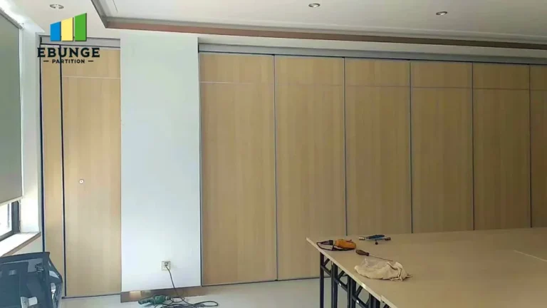 folding partitions for schools panel stacking layout