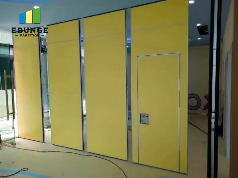 restaurant folding partition supplier for conference room project