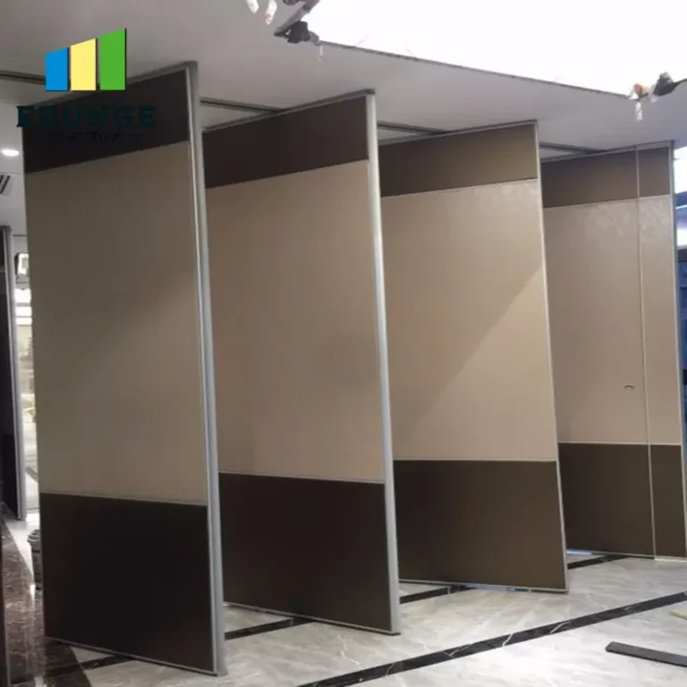 movable partition pass door planning for hotel ballroom