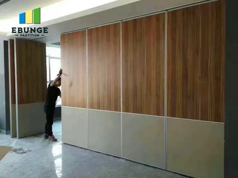 movable partitions panel stacking layout