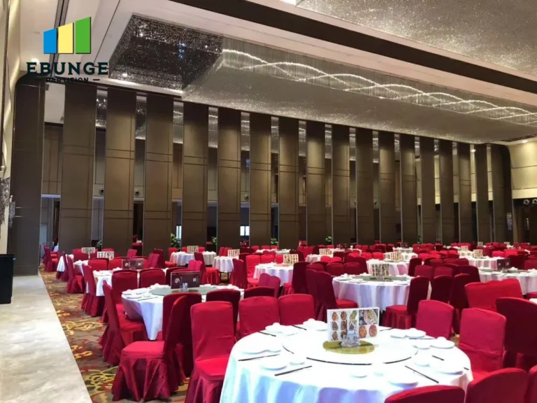 ebunge partition wall in restaurant private room