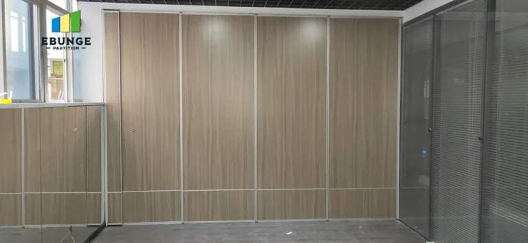 commercial movable partition wall in community center