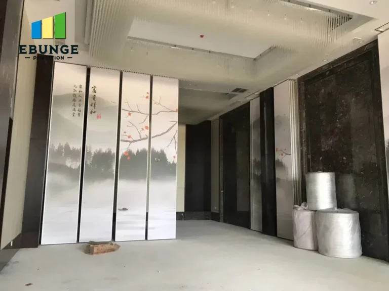 school movable partition maintenance panel stacking layout