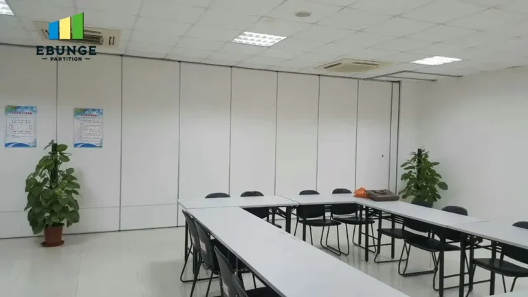 folding partition room divider panel stacking layout