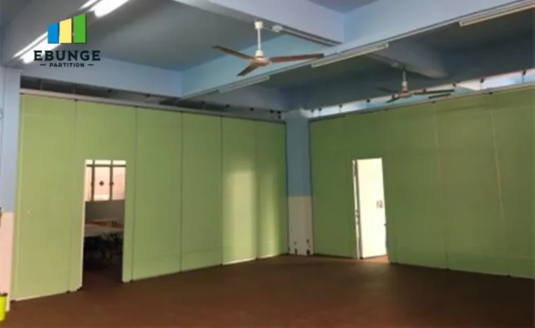 folding partitions for conference rooms commercial project example
