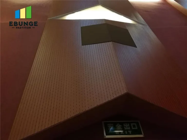 folding partition wall supplier selection top hung track system